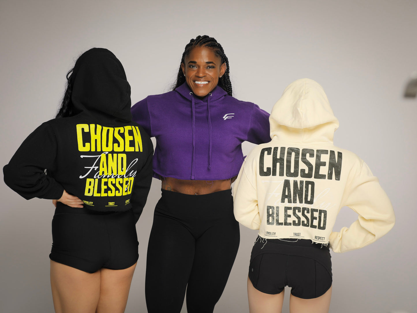 Women's Cropped Hoodies